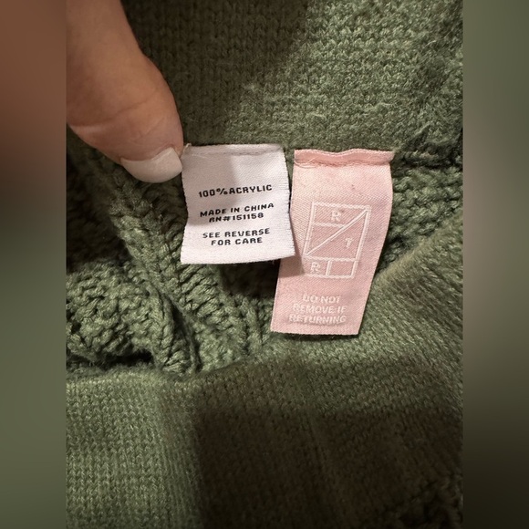 525 America Cable Knit Wide Leg Pants - Picture 7 of 7